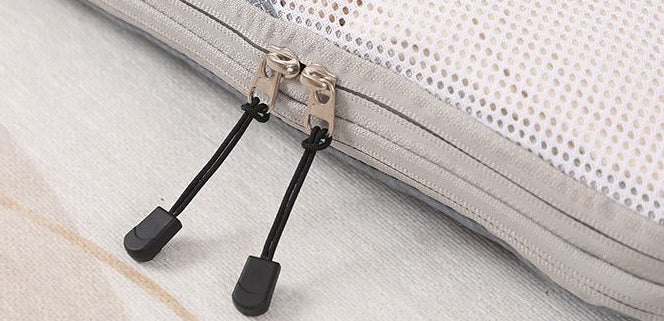 Travel Compression Packing Cubes Set (4–6 Piece) | Lightweight Nylon Storage Bags