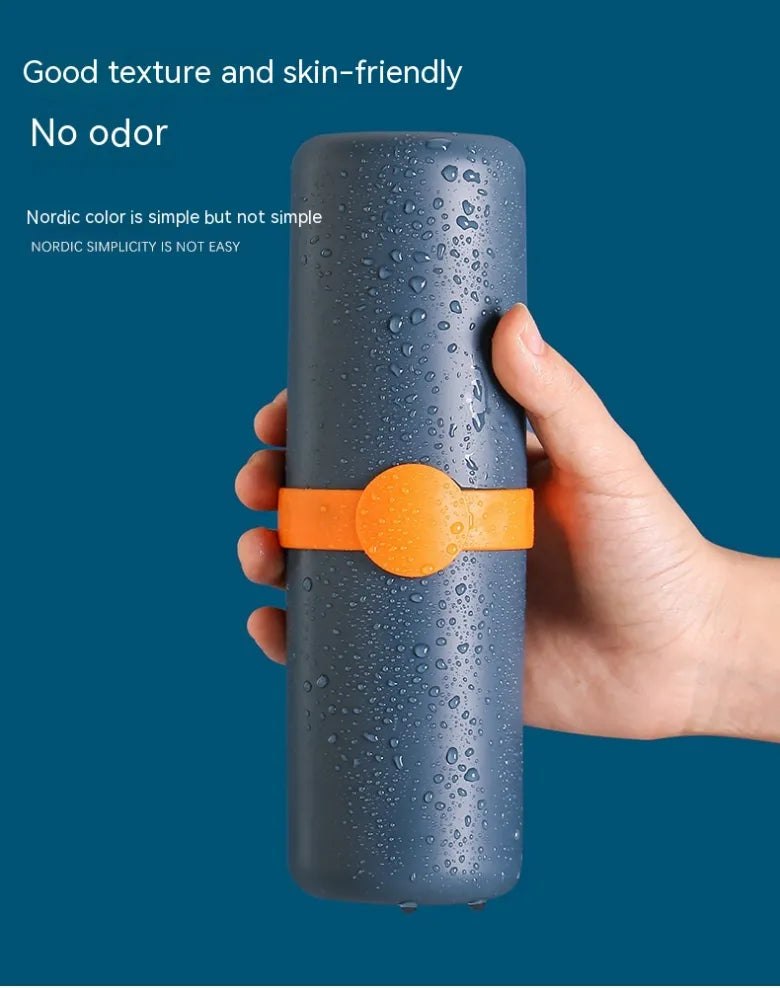 Travel Toothbrush Case & Rinse Cup