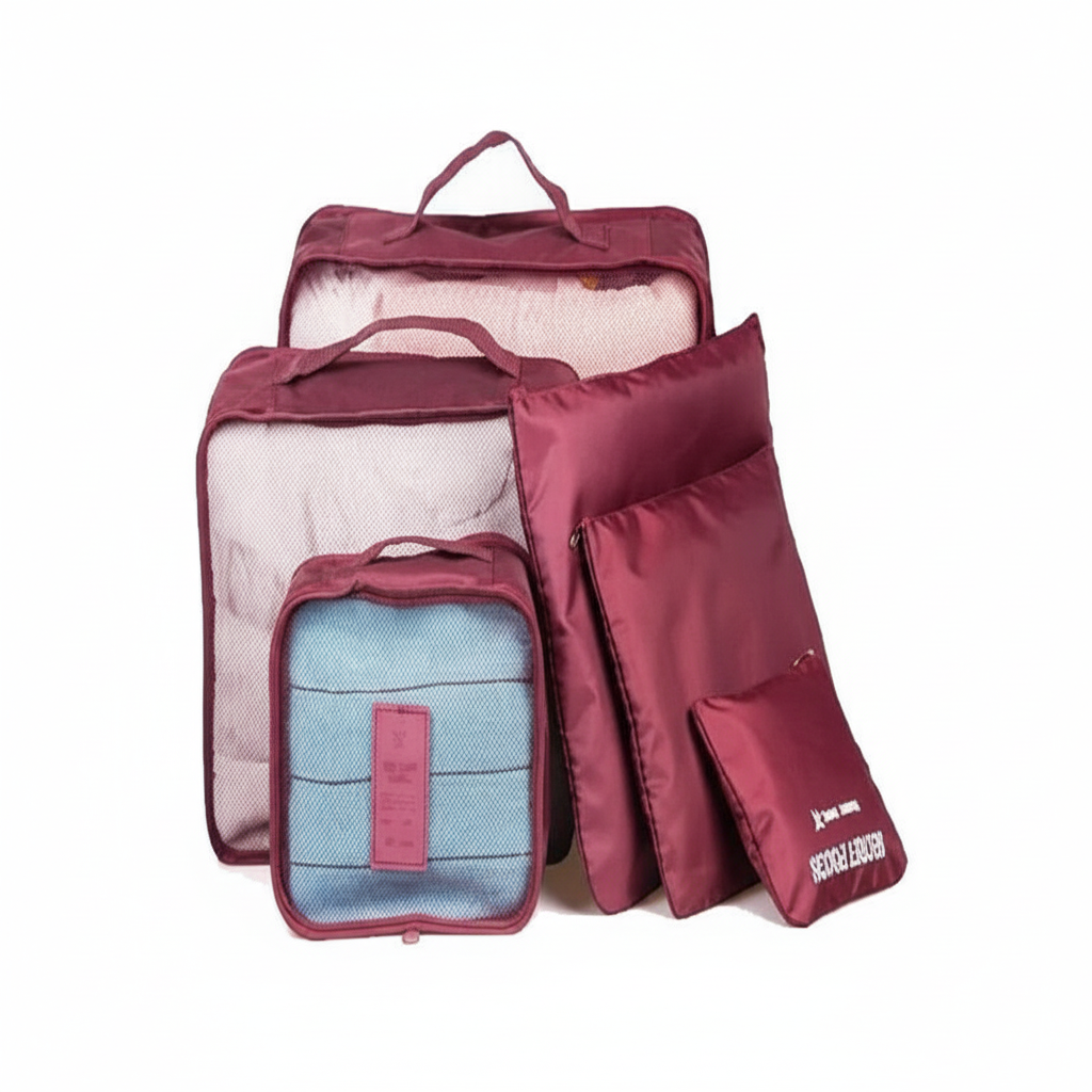 Travel Packing Cubes Set – Space-Saving Organisers for Luggage