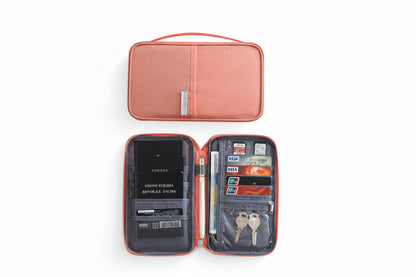 Family Travel Passport Holder | Waterproof Document & Passport Wallet