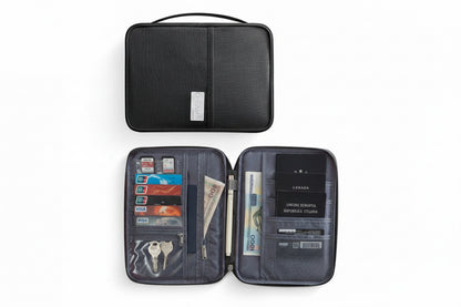 Family Travel Passport Holder | Waterproof Document & Passport Wallet