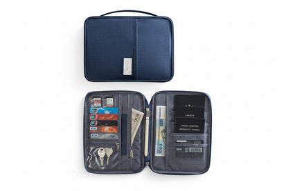Family Travel Passport Holder | Waterproof Document & Passport Wallet