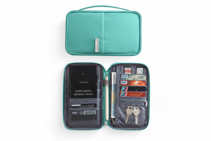 Family Travel Passport Holder | Waterproof Document & Passport Wallet