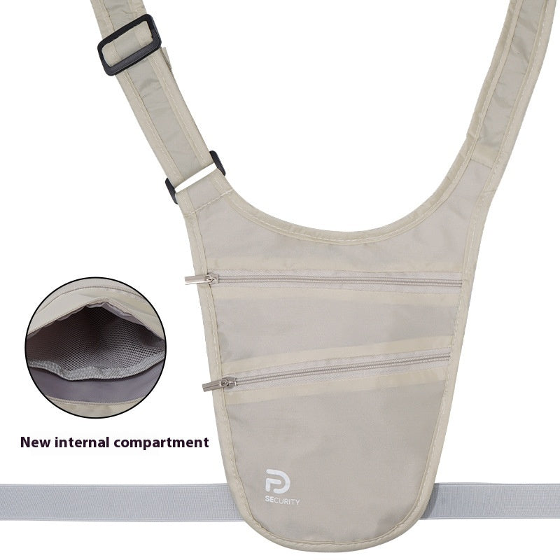 Anti-Theft Travel Waist Wallet - Secure and Adjustable