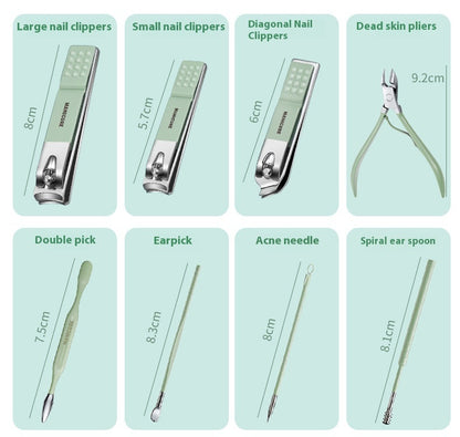 Premium Stainless Steel Grooming & Nail Care Kit