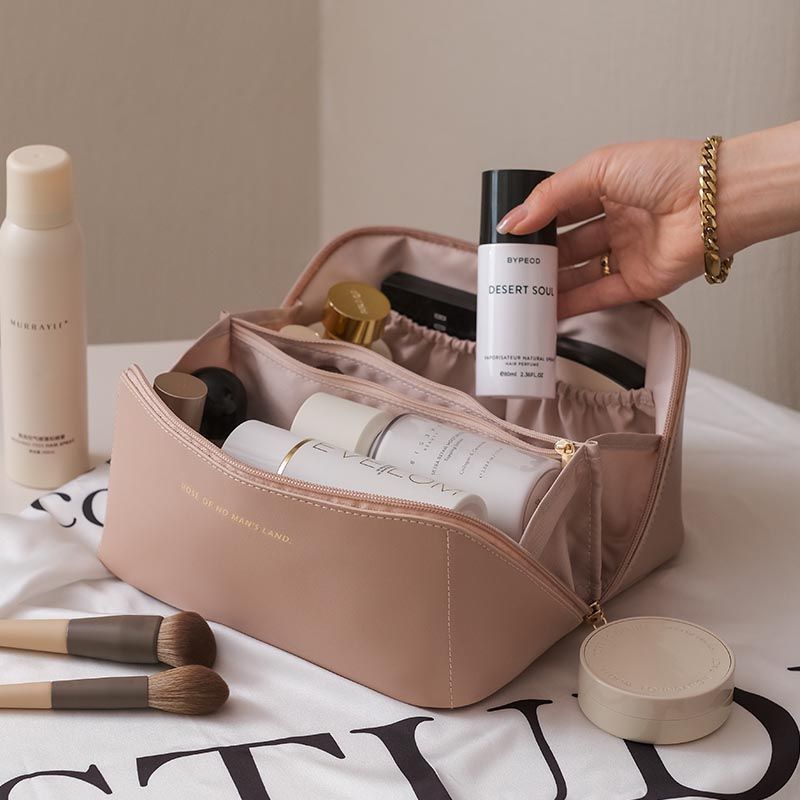 The Essential Beauty Bag | Large Capacity Travel Makeup Organiser