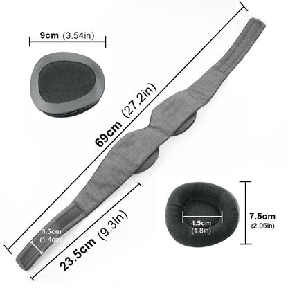 Adjustable 3D Eye Mask – Light-Blocking Sleep Mask for All Sleep Positions