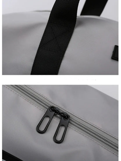 Women’s Travel Duffle Bag with Separate Shoe Compartment