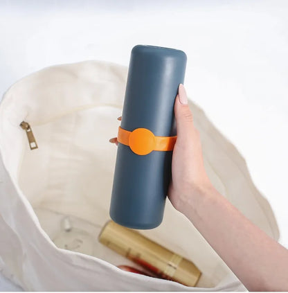 Travel Toothbrush Case & Rinse Cup
