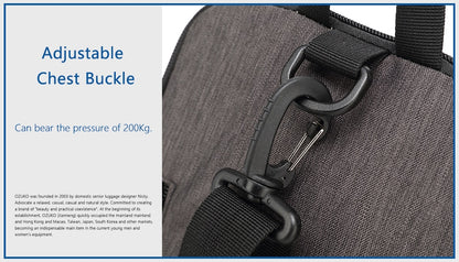 High-Quality Anti-Theft Chest Bag | Secure Oxford Cloth Crossbody Backpack