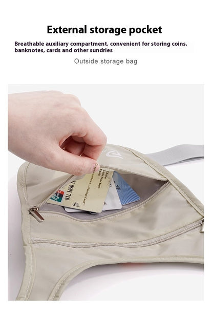 Anti-Theft Travel Waist Wallet - Secure and Adjustable