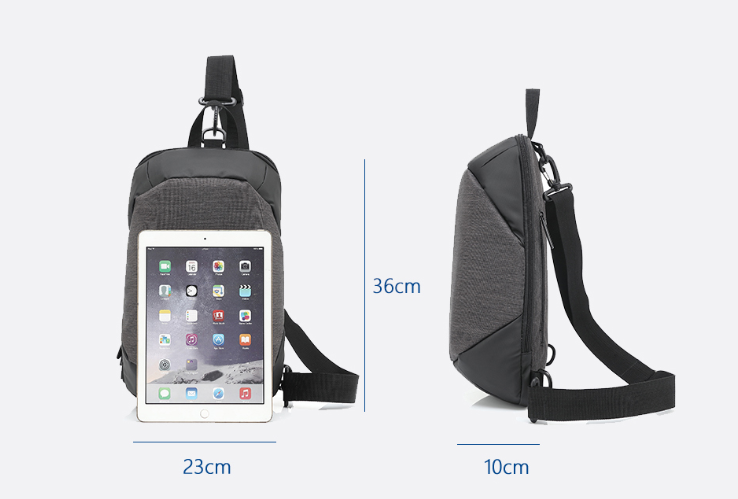 High-Quality Anti-Theft Chest Bag | Secure Oxford Cloth Crossbody Backpack