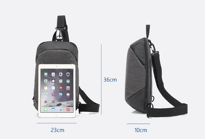 High-Quality Anti-Theft Chest Bag | Secure Oxford Cloth Crossbody Backpack