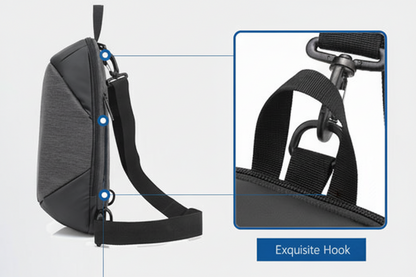 High-Quality Anti-Theft Chest Bag | Secure Oxford Cloth Crossbody Backpack