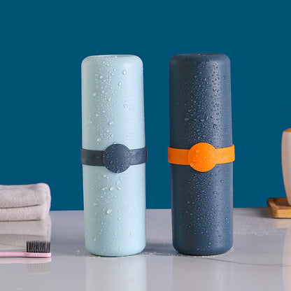 Travel Toothbrush Case & Rinse Cup