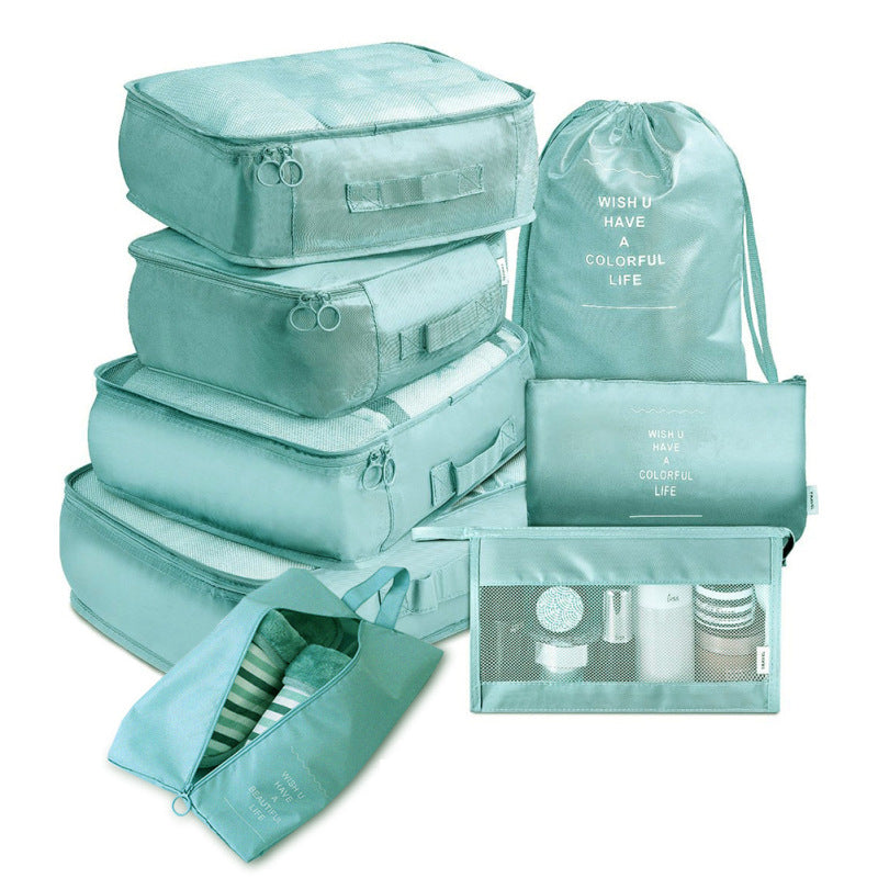 8-Piece Travel Packing Cube Set – Ultimate Suitcase Organiser