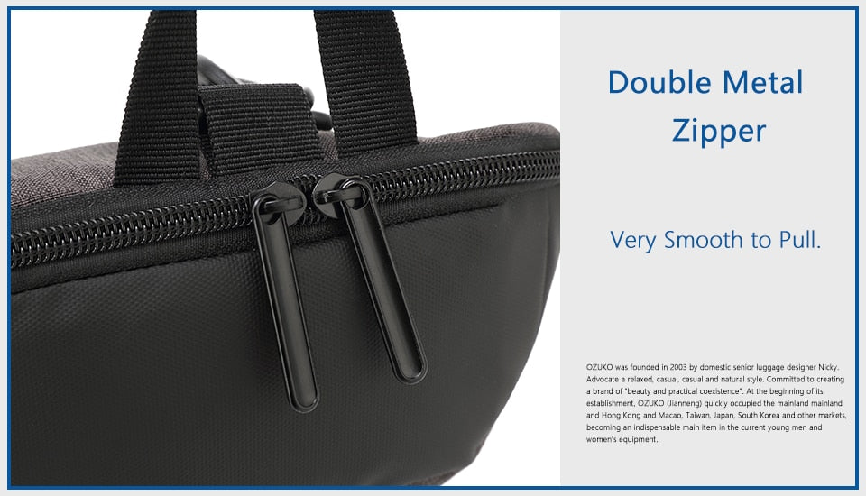 High-Quality Anti-Theft Chest Bag | Secure Oxford Cloth Crossbody Backpack