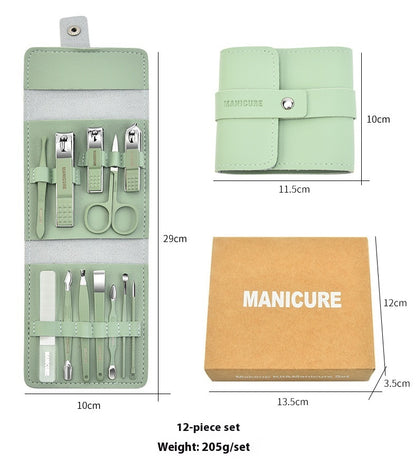 Premium Stainless Steel Grooming & Nail Care Kit