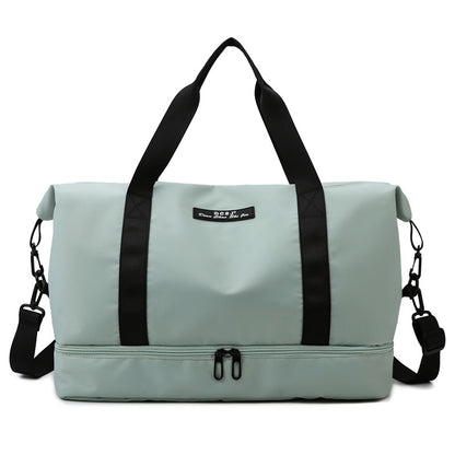 Women’s Travel Duffle Bag with Separate Shoe Compartment