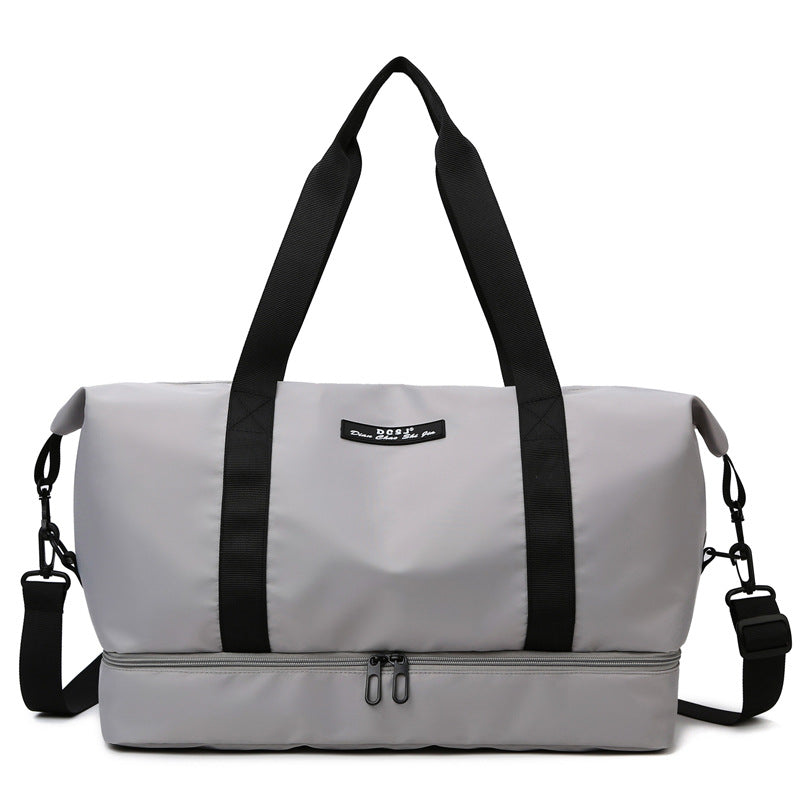 Women’s Travel Duffle Bag with Separate Shoe Compartment
